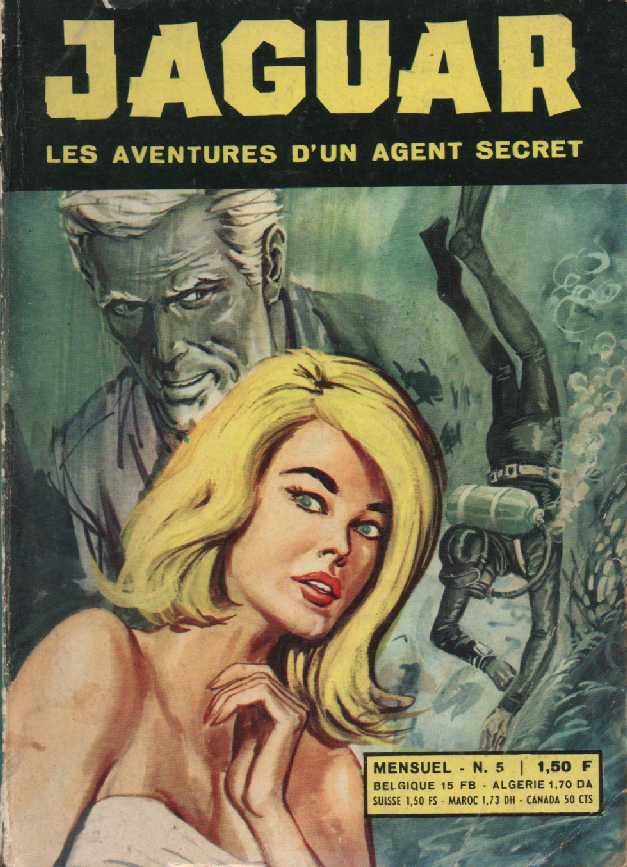 Scan de la Couverture Jaguar Agent Secret n 5